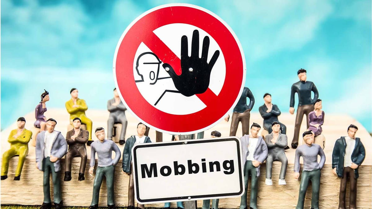 Symbolbild: Stoppt Mobbing © Adobe Stock | Thomas Reimer